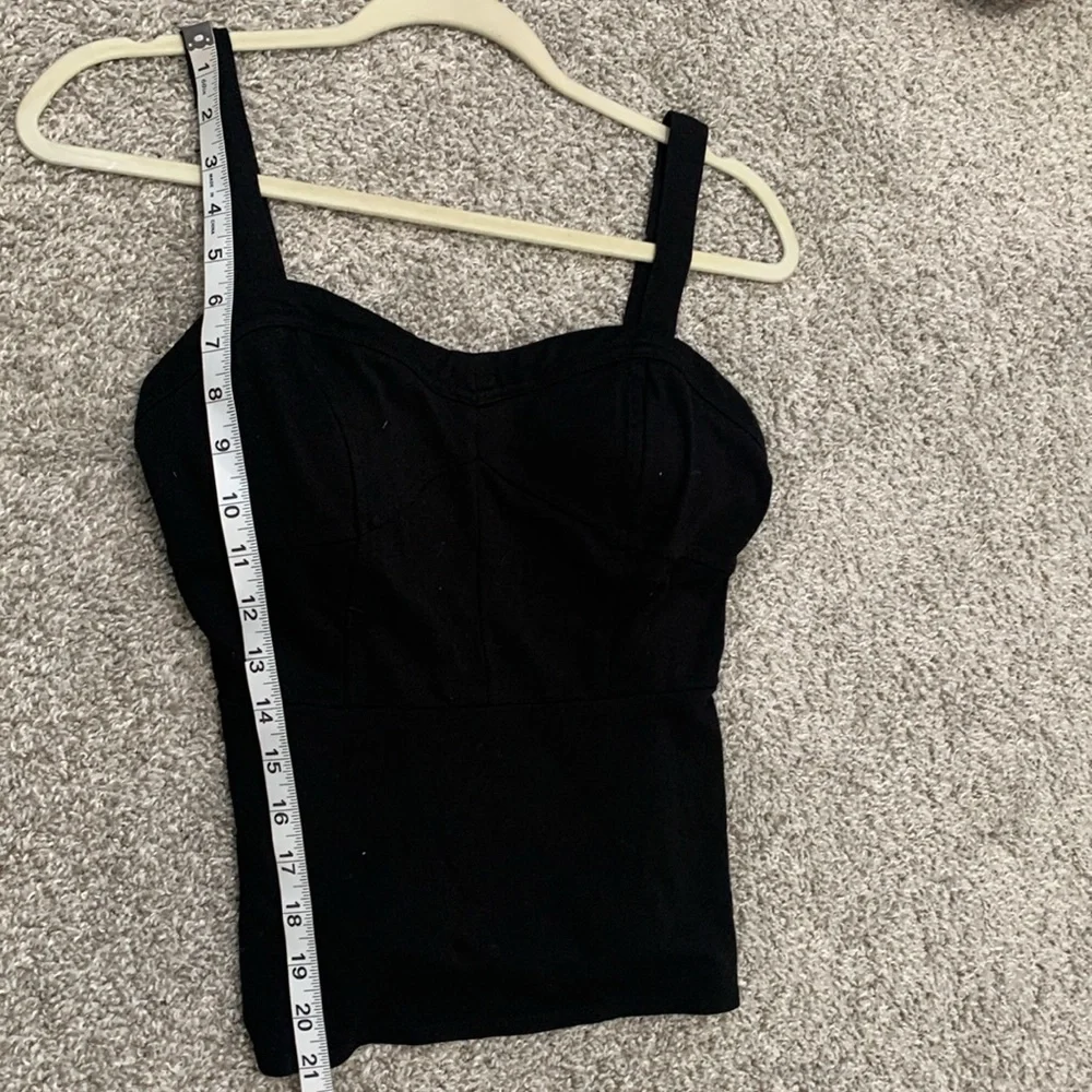 Y2K Cabi Black Bustier Tank Top - Picture 6 of 8